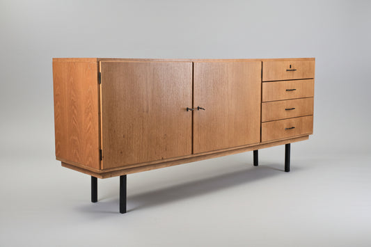 VINTAGE TEAK SIDEBOARD kommode tv board holz mid century