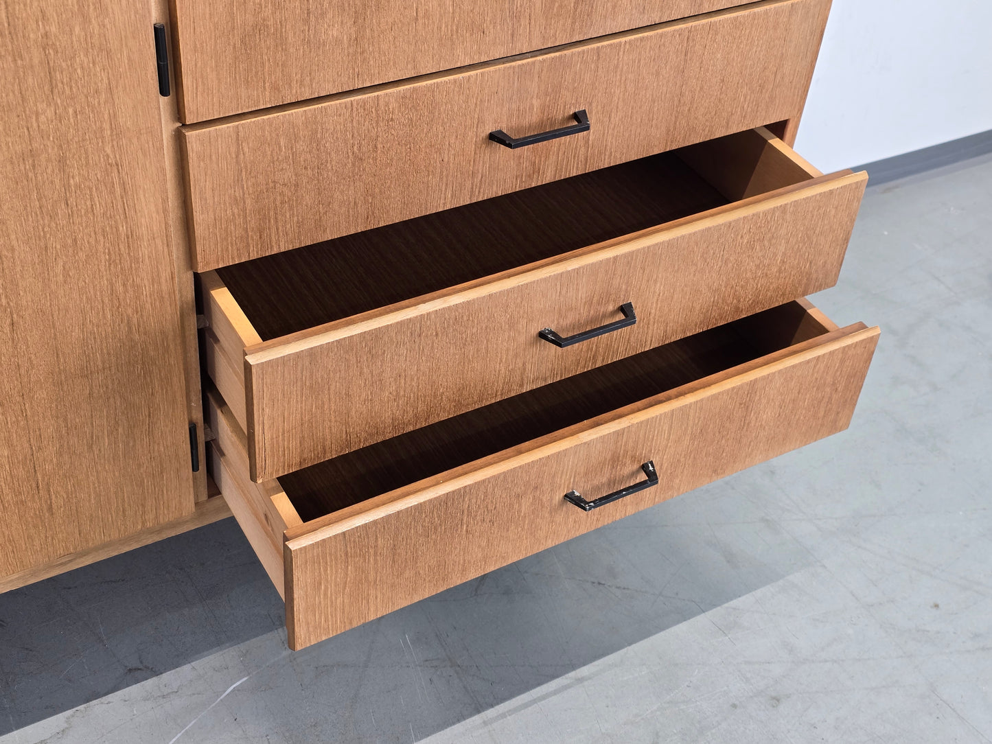 VINTAGE TEAK SIDEBOARD kommode tv board holz mid century