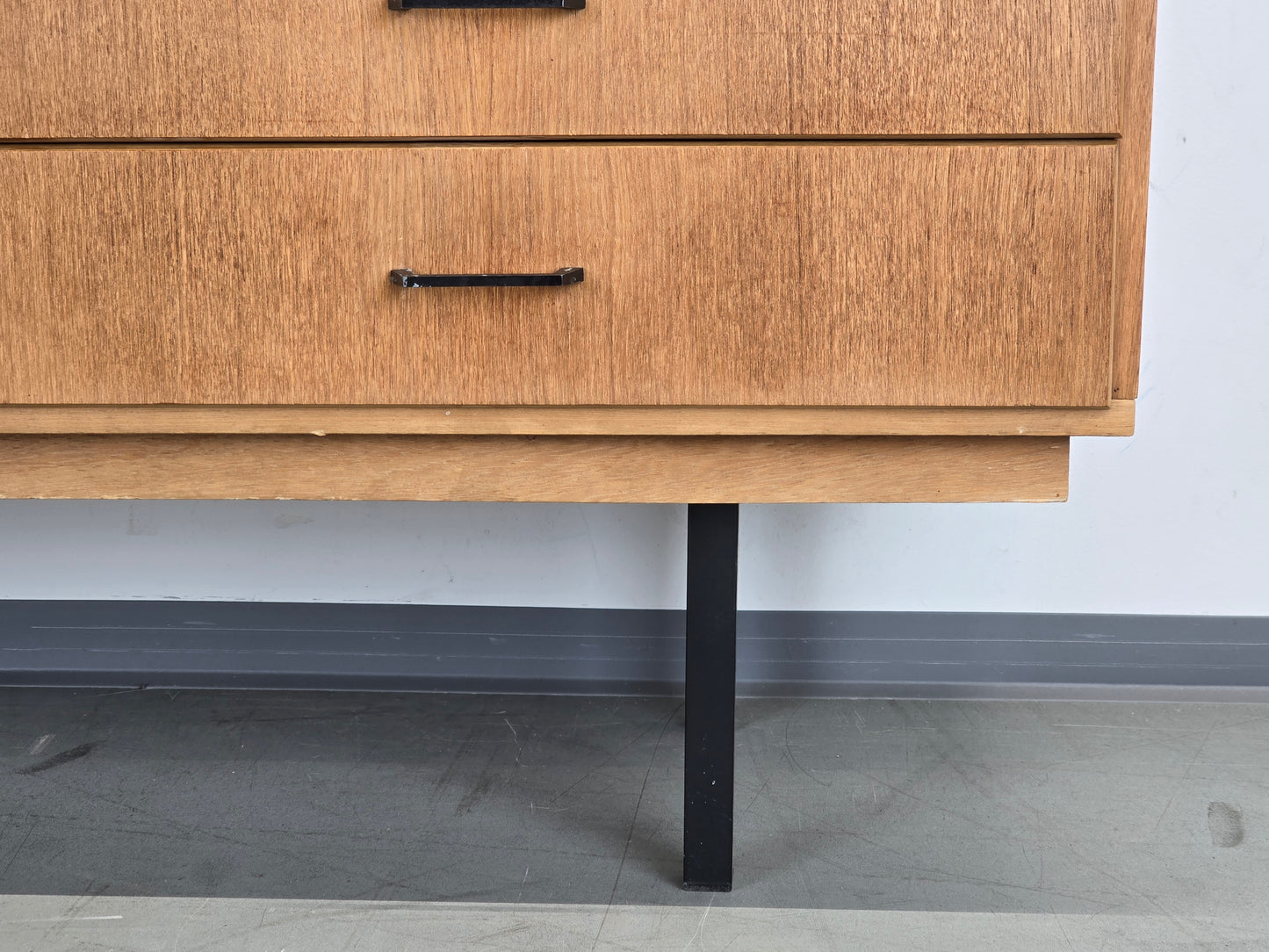 VINTAGE TEAK SIDEBOARD kommode tv board holz mid century