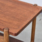 HANS J WEGNER TEAK TISCH couchtisch servierwagen holz beistelltisch massiv