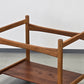 HANS J WEGNER TEAK TISCH couchtisch servierwagen holz beistelltisch massiv
