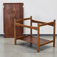 HANS J WEGNER TEAK TISCH couchtisch servierwagen holz beistelltisch massiv