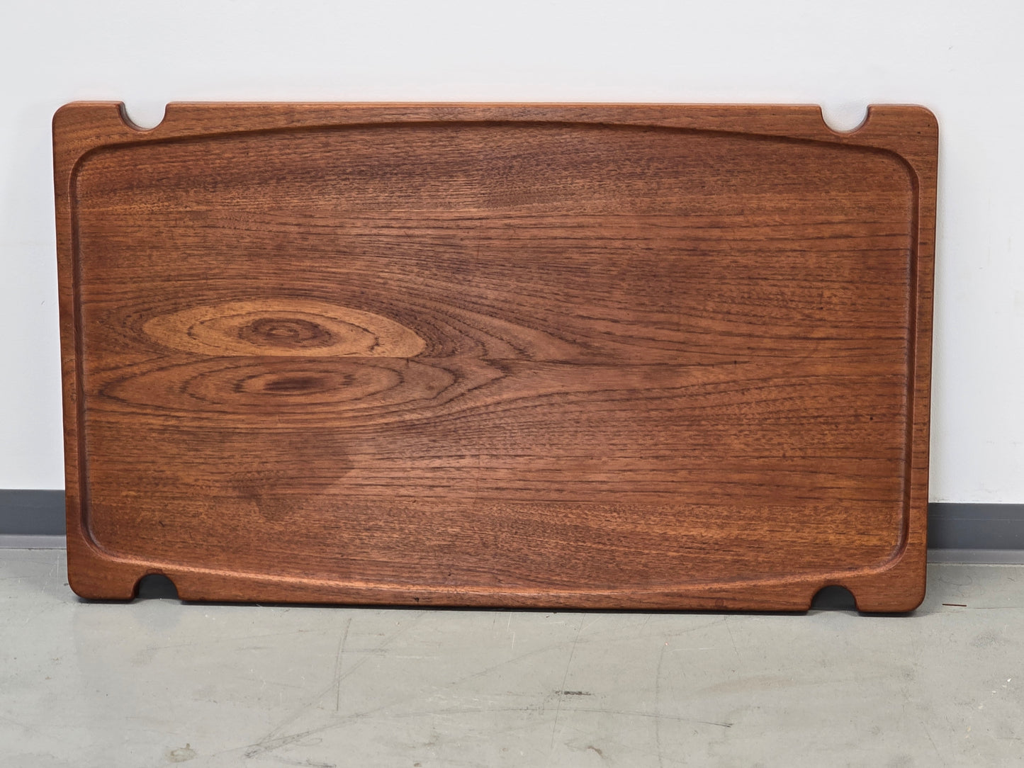 HANS J WEGNER TEAK TISCH couchtisch servierwagen holz beistelltisch massiv