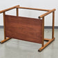 HANS J WEGNER TEAK TISCH couchtisch servierwagen holz beistelltisch massiv