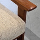 KNOLL ANTIMOTT TEAK SOFA holz couch L ecksofa beige vintage wolle couchtisch