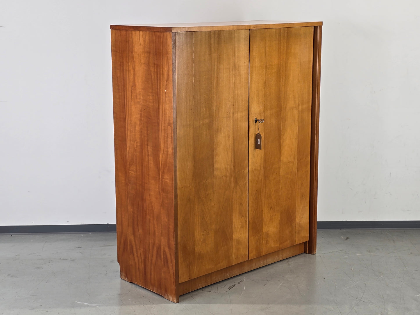 VINTAGE KOMMODE kleiderkommode schrank retro kirscholz 1960er mid century