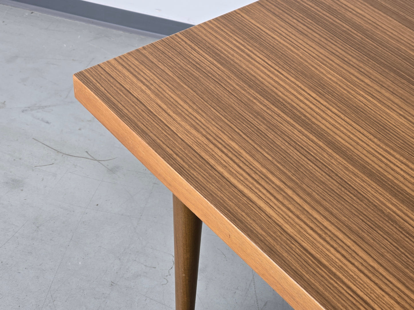 MID CENTURY COUCHTISCH wohnzimmer tisch nussbaum ddr retro vintage beistelltisch