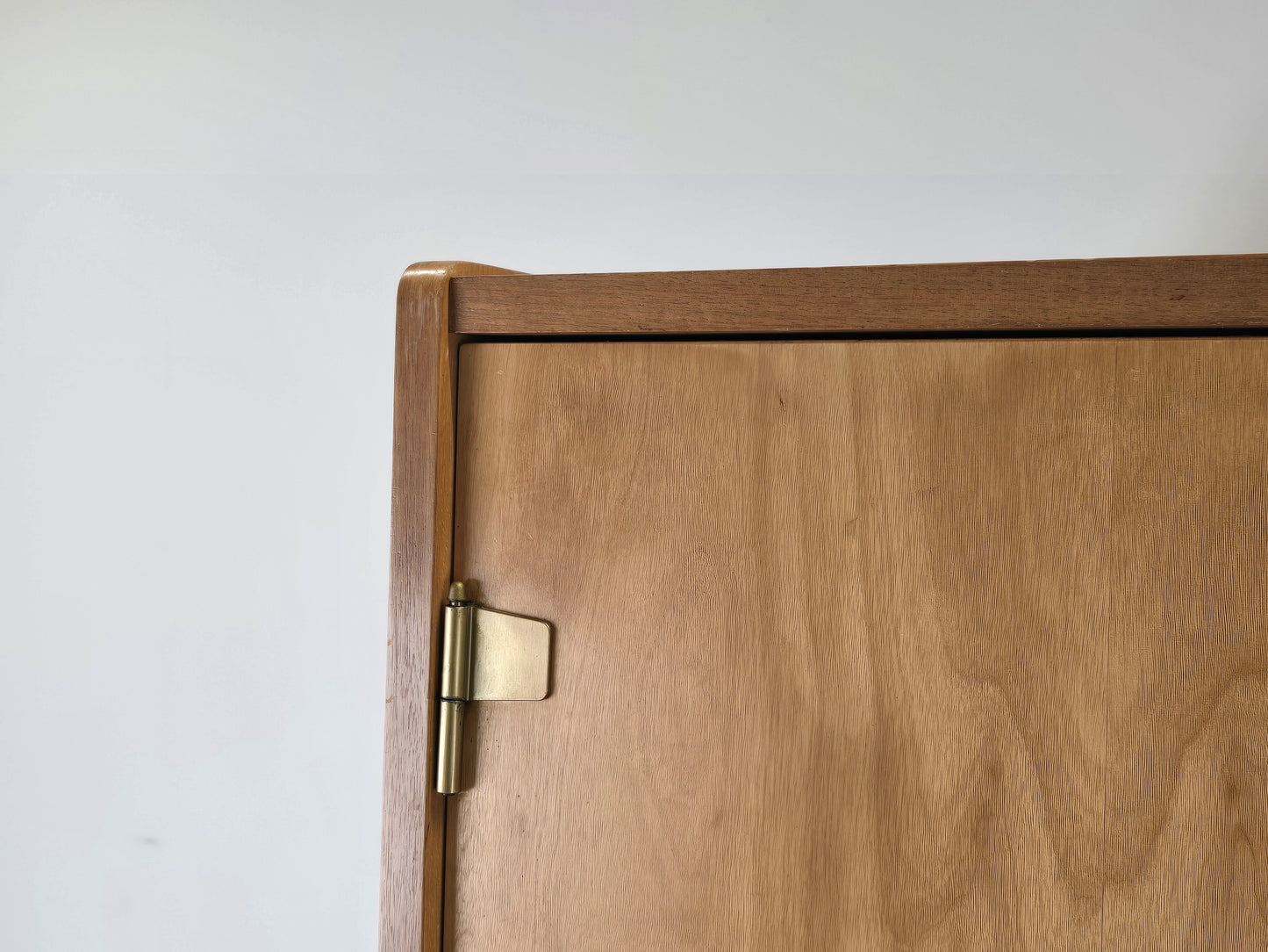 ARNO LAMBRECHT KLEIDERSCHRANK schrank holz birke vintage mid century retro wk möbel