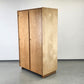 ARNO LAMBRECHT KLEIDERSCHRANK schrank holz birke vintage mid century retro wk möbel