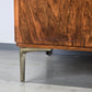 1960ER JAHRE SCHRANK nussbaum holz kleiderschrank vitrine vintage mid century