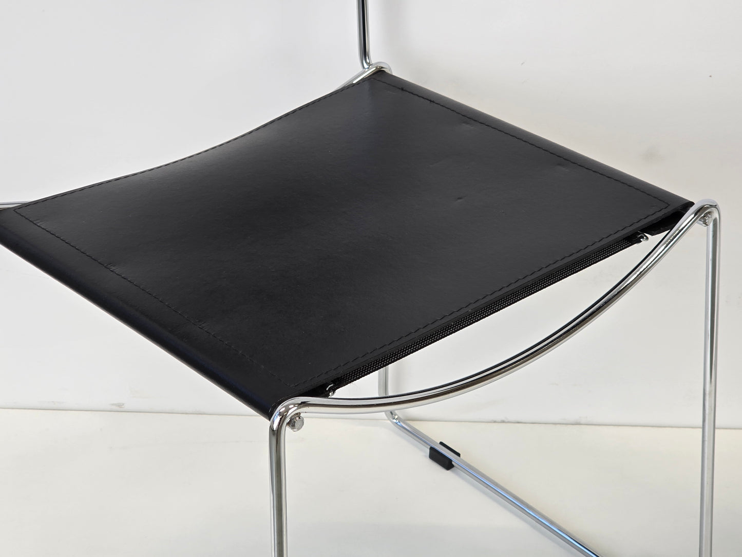 GIANDOMENICO BELOTTI STÜHLE stuhl leder vintage 1970er küche esstisch esszimmer