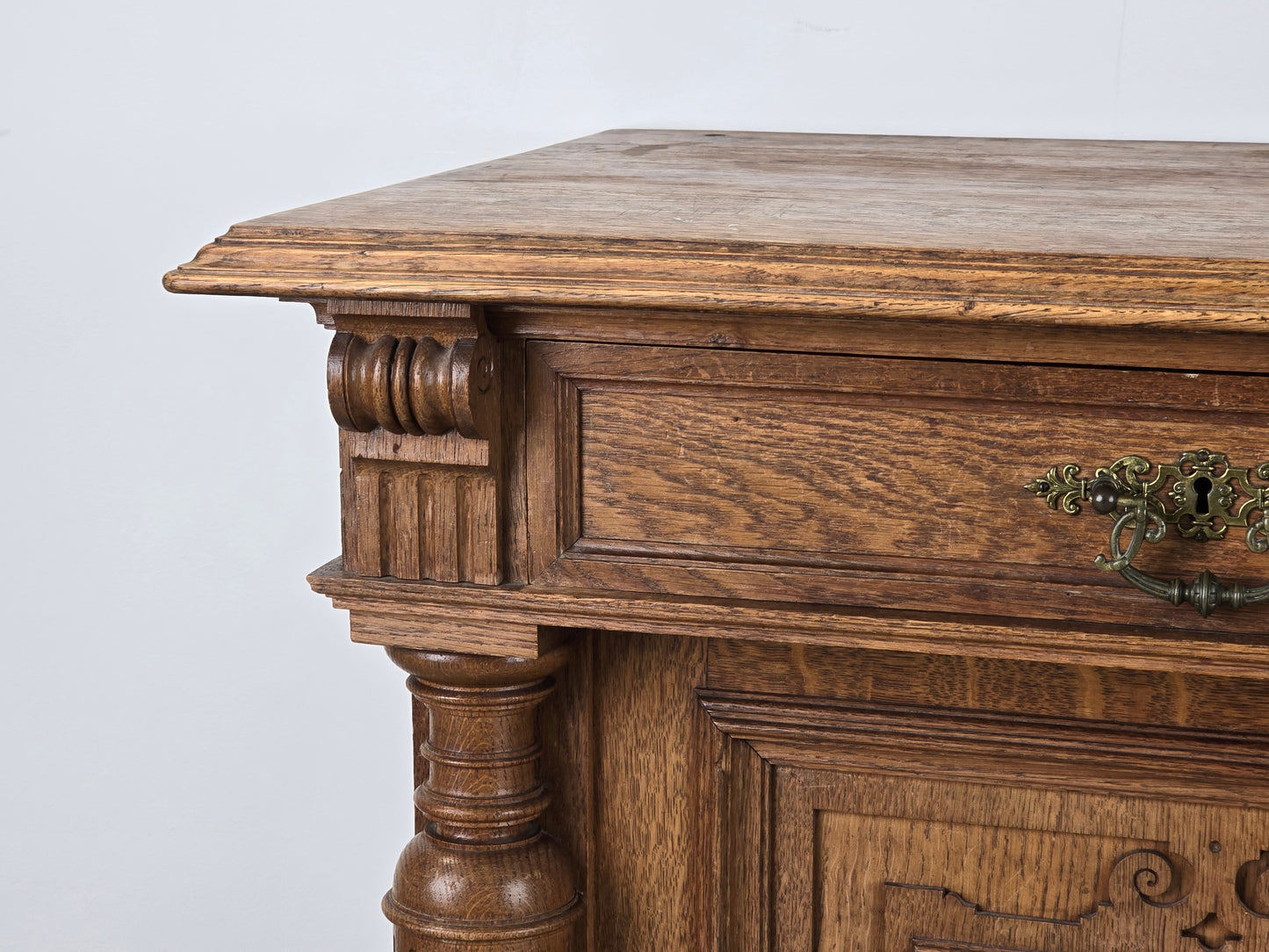 GRÜNDERZEIT SIDEBPARD kommode eiche holz massiv antik buffet