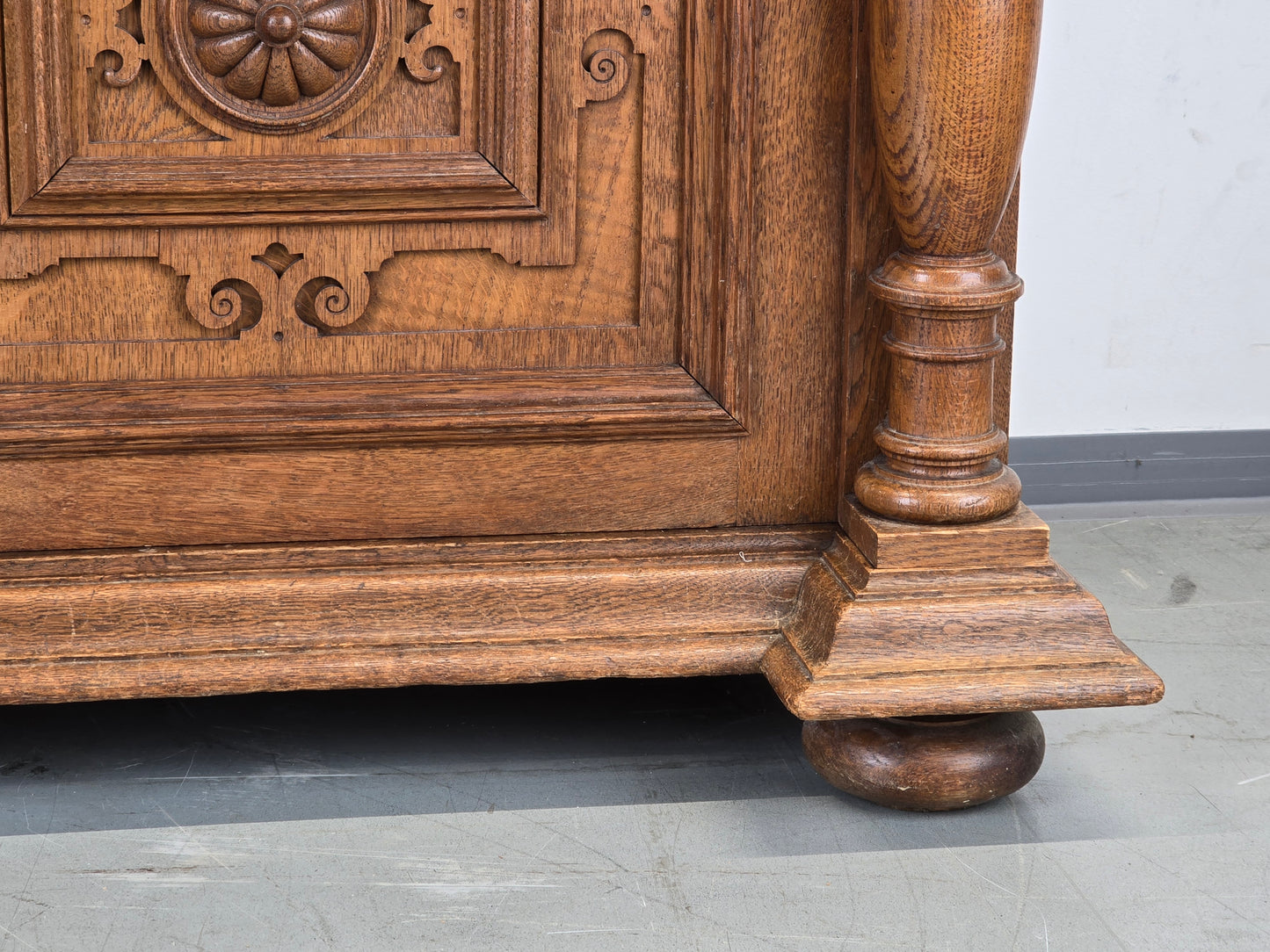 GRÜNDERZEIT SIDEBPARD kommode eiche holz massiv antik buffet