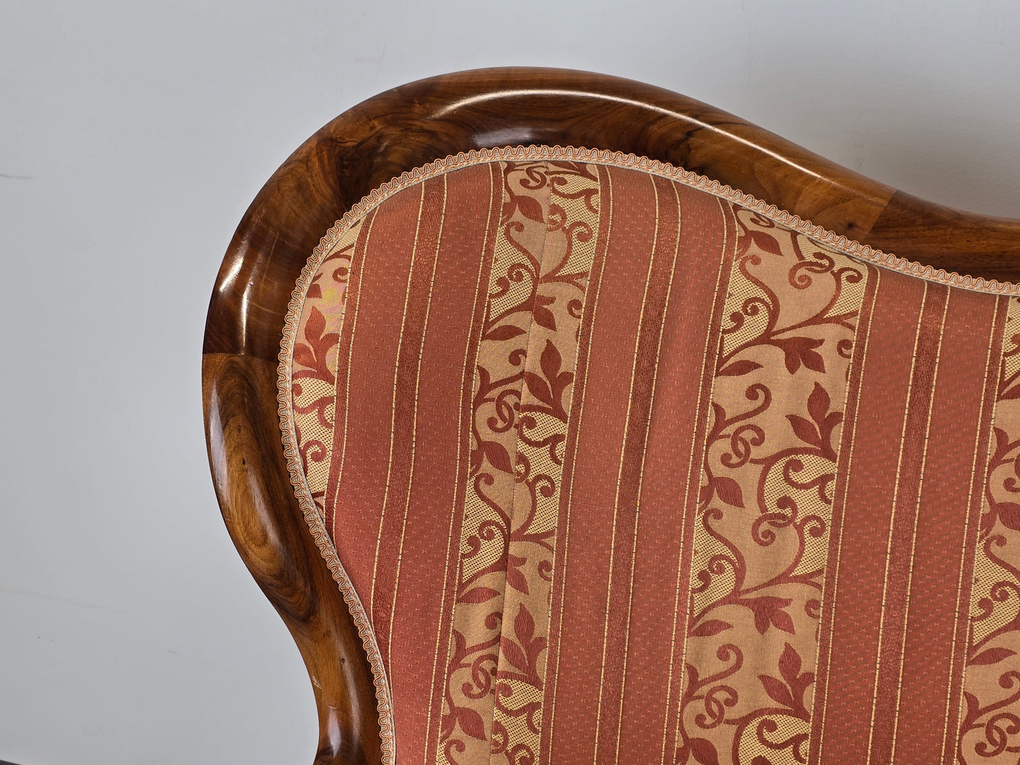 BIEDERMEIER SOFA nussbaum holz couch 2sitzer antik vintage