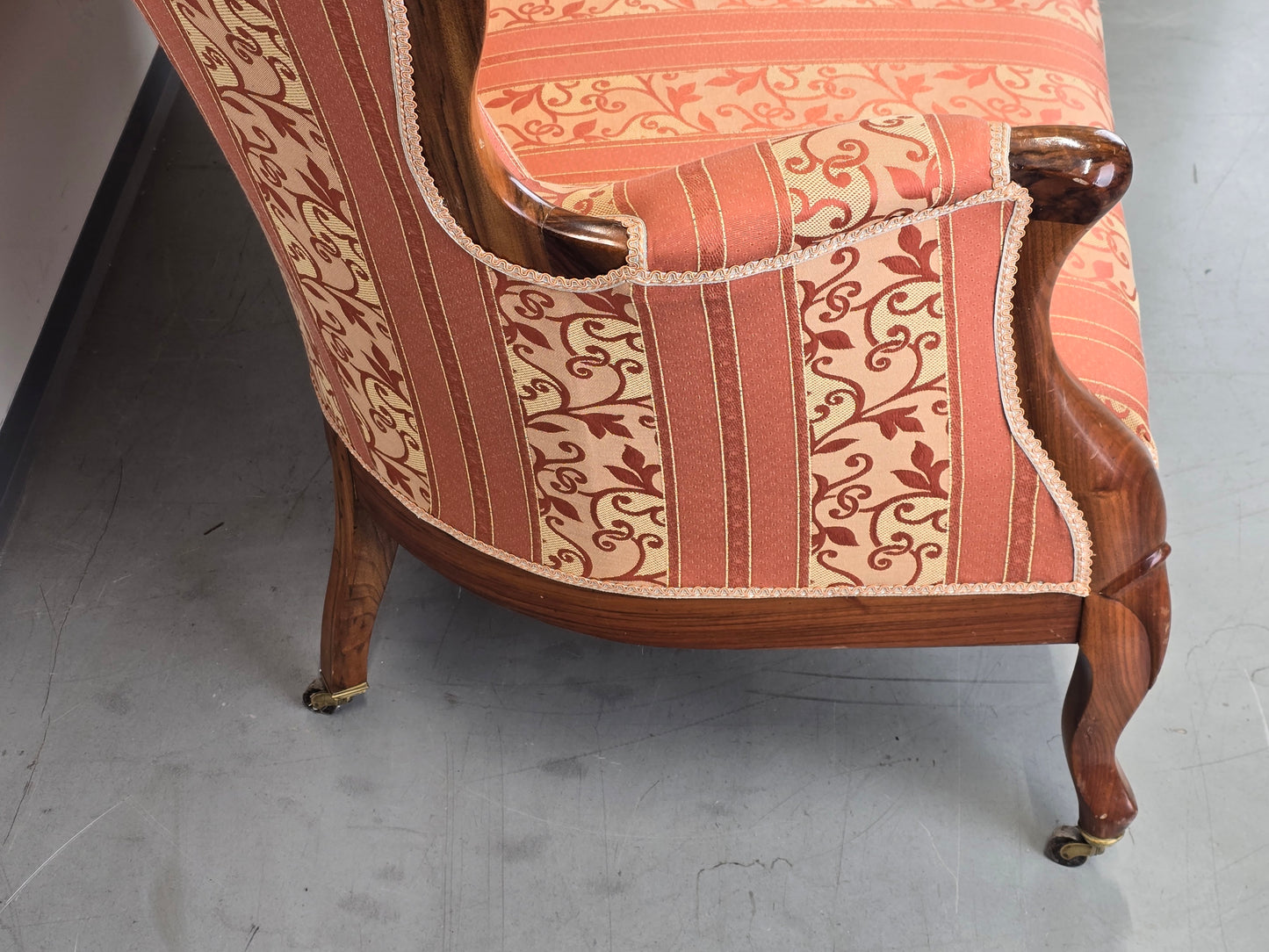 BIEDERMEIER SOFA nussbaum holz couch 2sitzer antik vintage