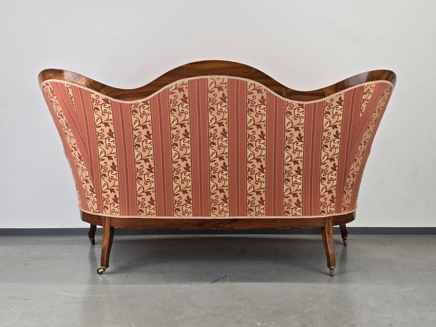 BIEDERMEIER SOFA nussbaum holz couch 2sitzer antik vintage