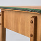 BAUHAUS TISCH schreibtisch esstisch holz vintage mid century schubladen