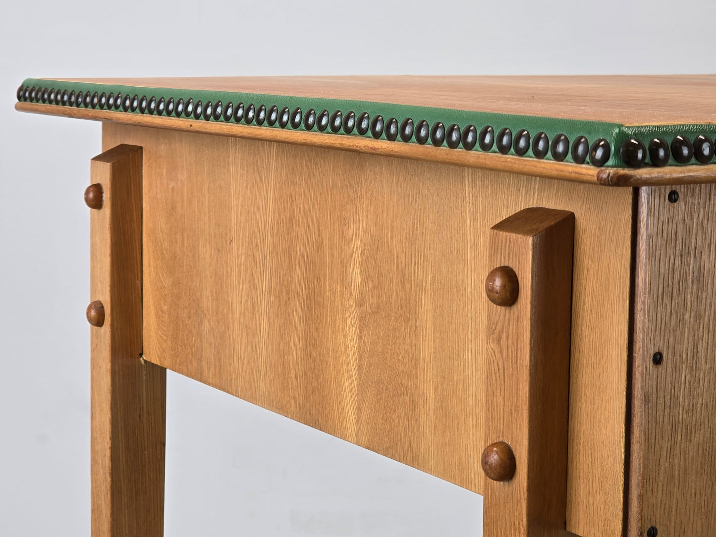 BAUHAUS TISCH schreibtisch esstisch holz vintage mid century schubladen