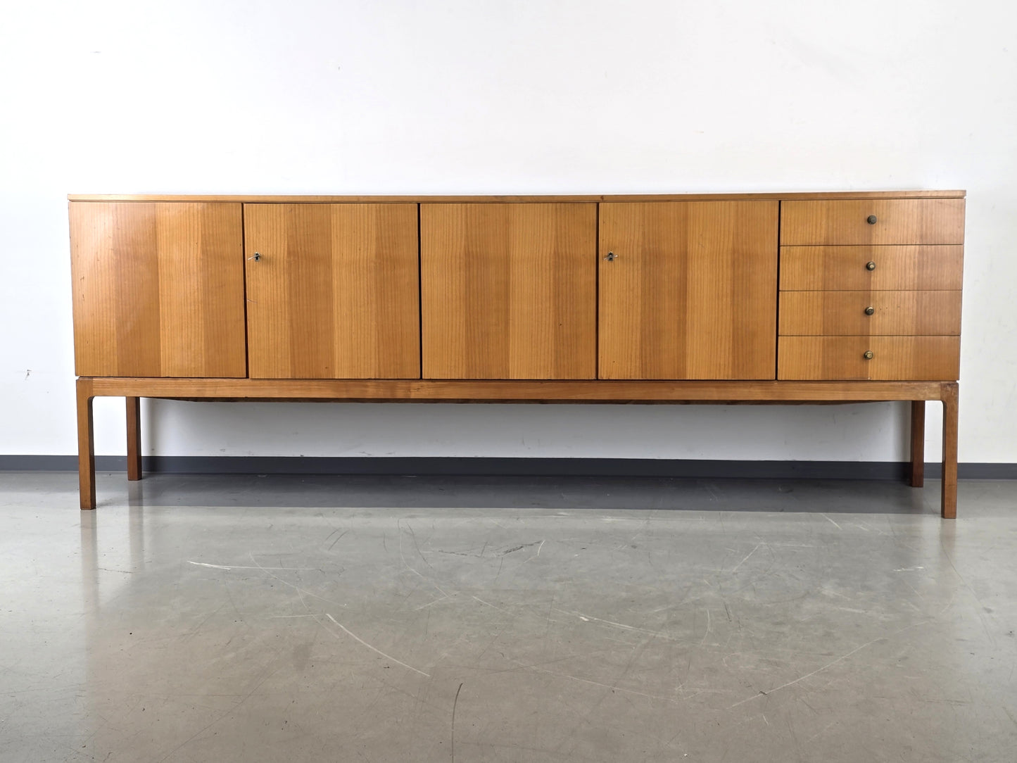 MID CENTURY SIDEBOARD kommode tv board low 1960er vintage retro