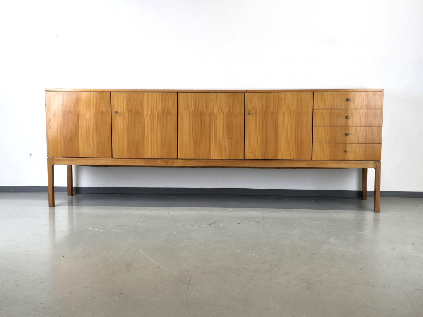MID CENTURY SIDEBOARD kommode tv board low 1960er vintage retro