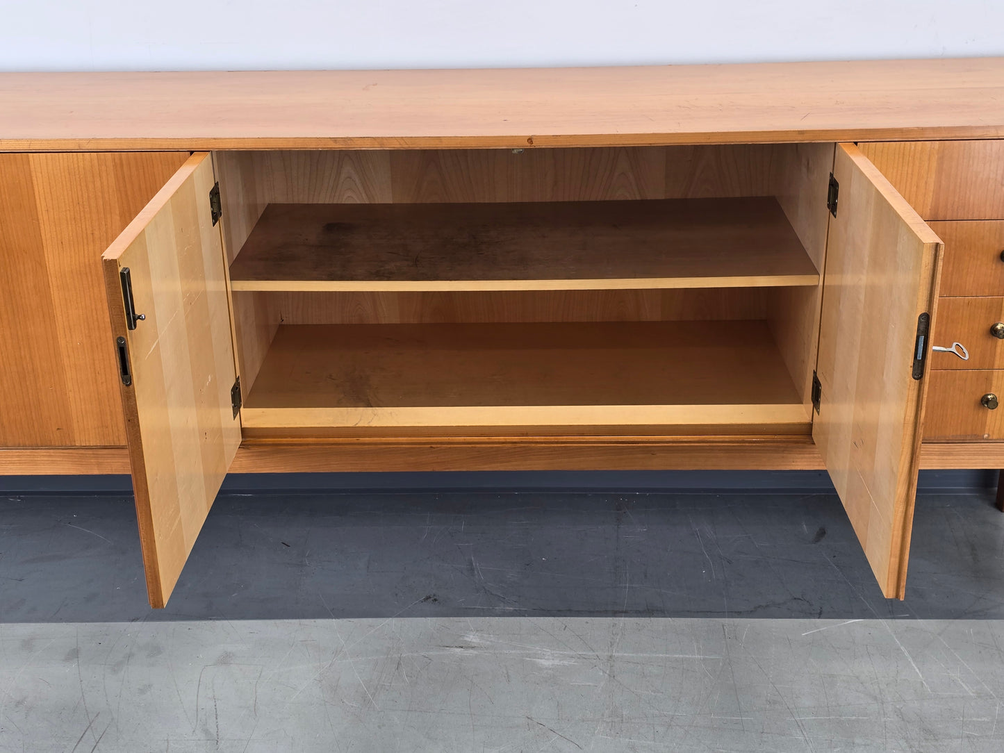 MID CENTURY SIDEBOARD kommode tv board low 1960er vintage retro