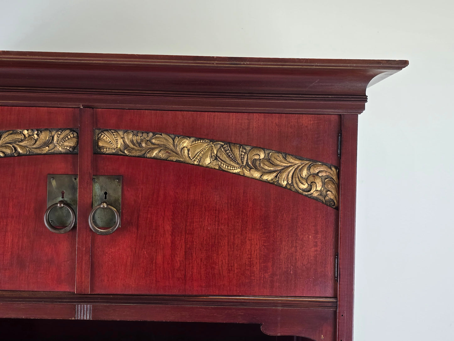 JUGENDSTIL SCHRANK kleiderschrank antik asiatisch buffet