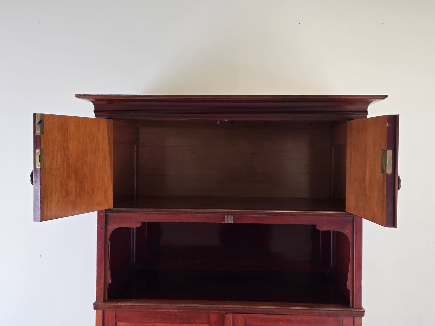 JUGENDSTIL SCHRANK kleiderschrank antik asiatisch buffet