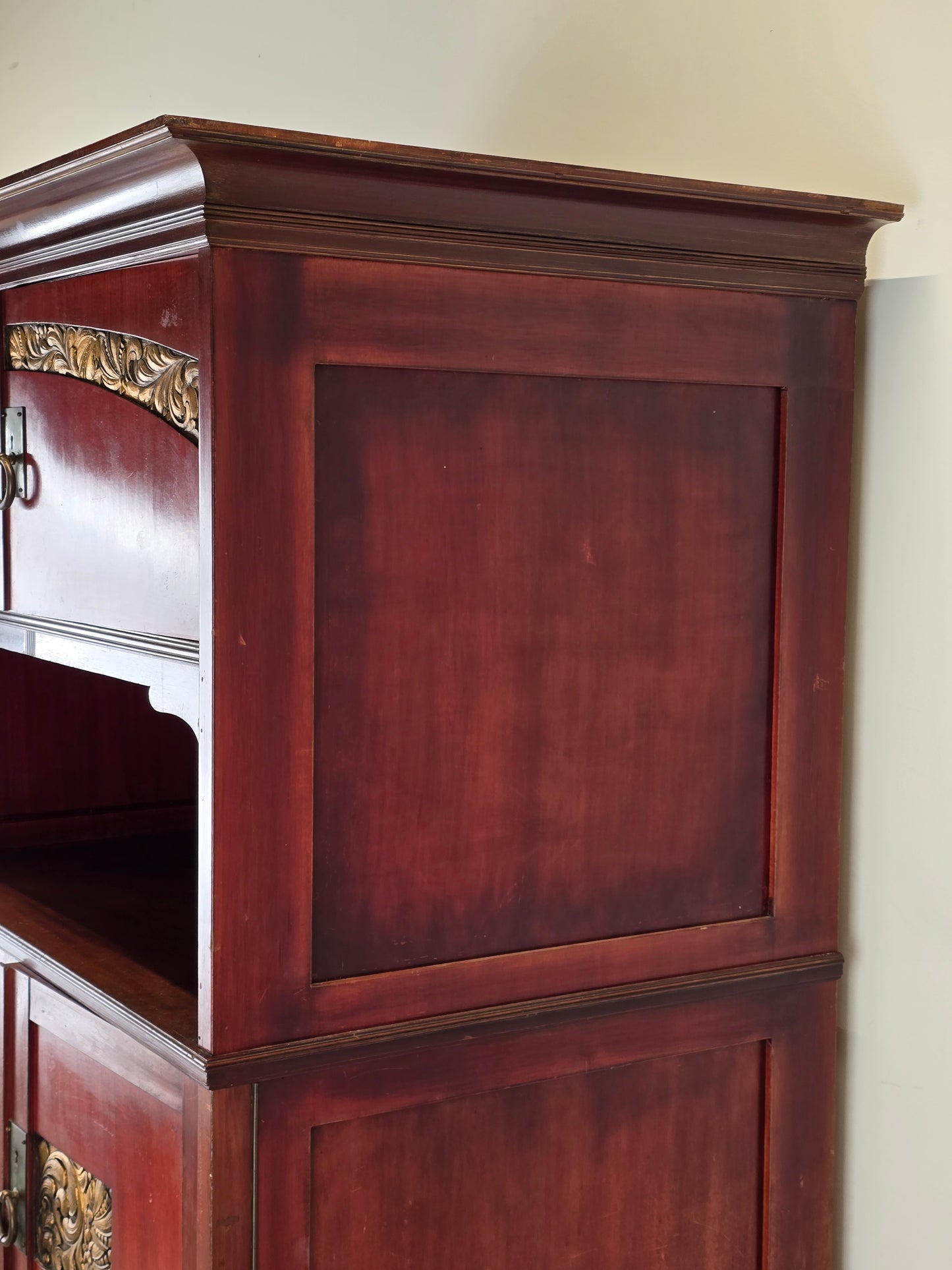 JUGENDSTIL SCHRANK kleiderschrank antik asiatisch buffet