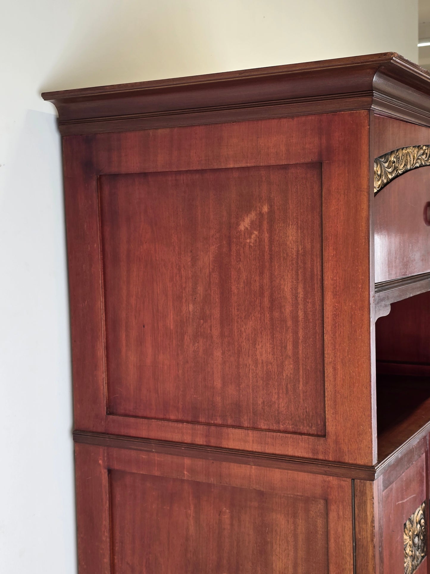 JUGENDSTIL SCHRANK kleiderschrank antik asiatisch buffet