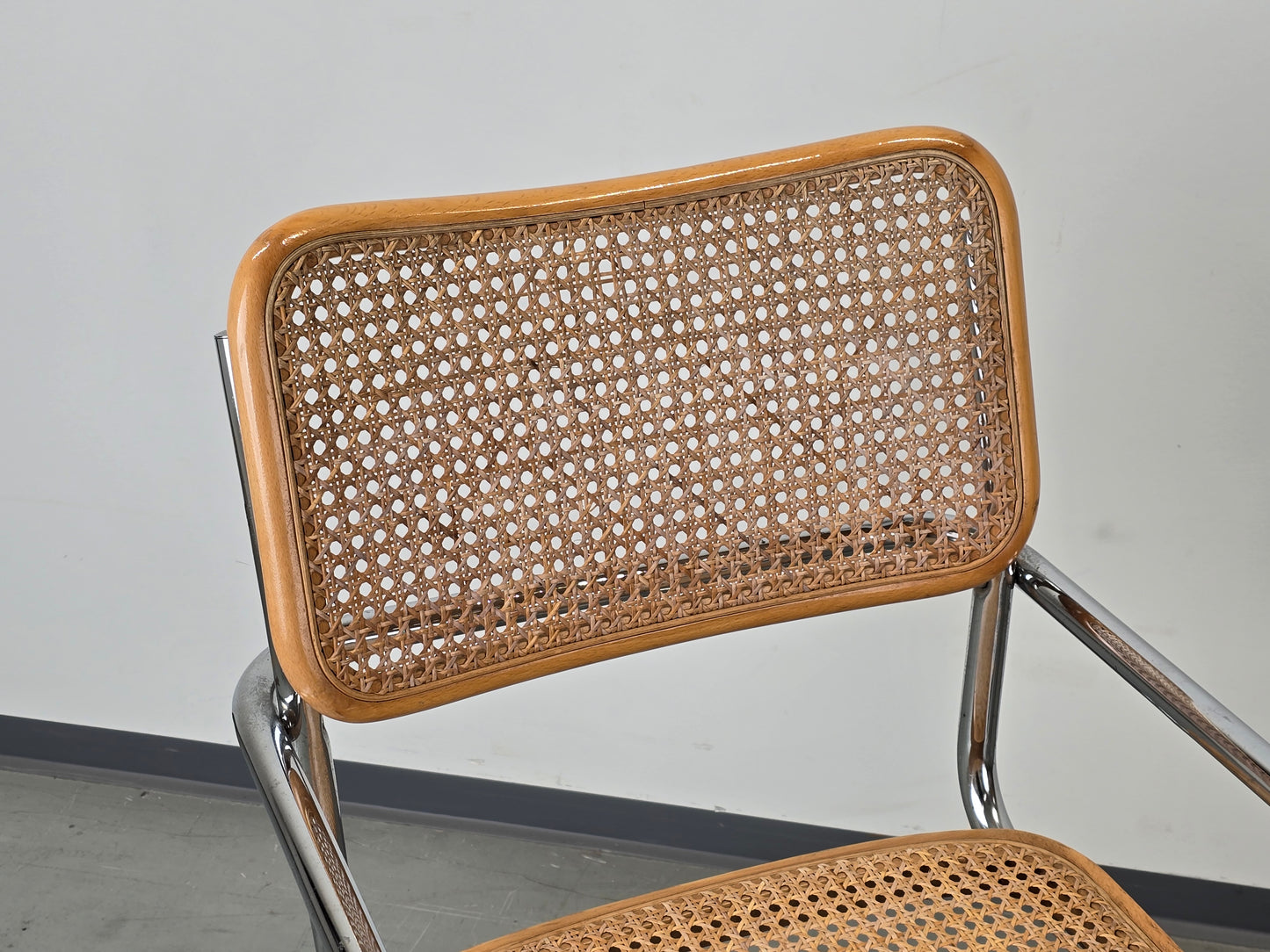 VINTAGE Freischwinger Stühle stuhl 60 Geflecht Bauhaus esszimmer marcel breuer mid century küche esstisch