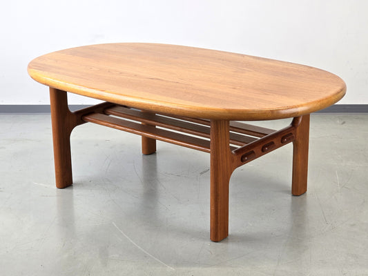NIELS BACH TEAK COUCHTISCH massiv holz tisch vintage mid century wohnzimmer
