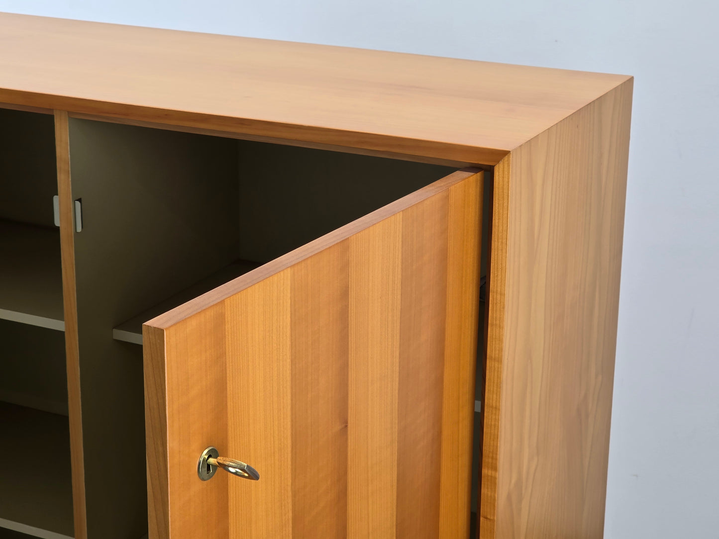 VINTAGE KOMMODE kleiderkommode schrank retro kirscholz 1960er mid century