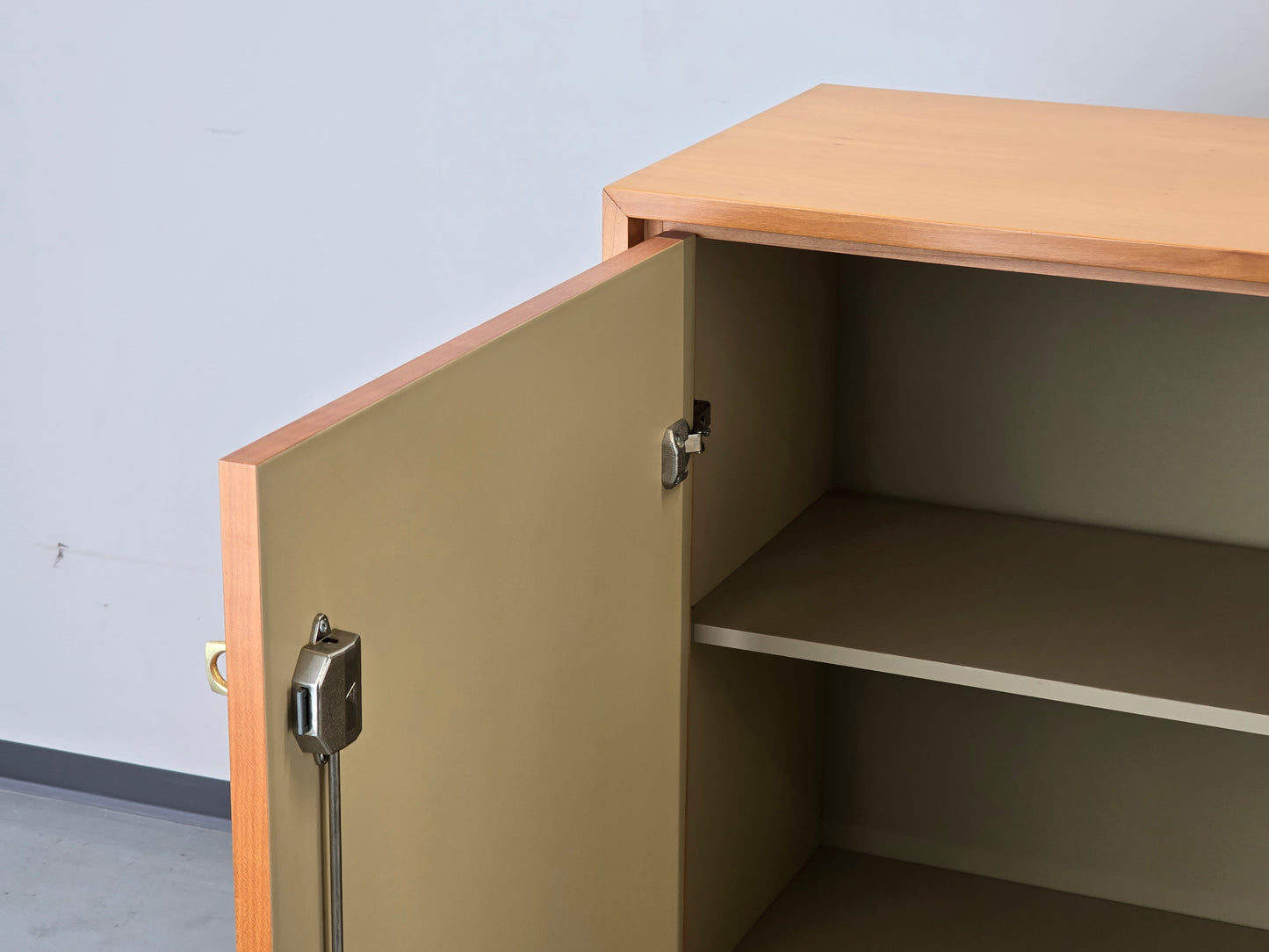 VINTAGE KOMMODE kleiderkommode schrank retro kirscholz 1960er mid century