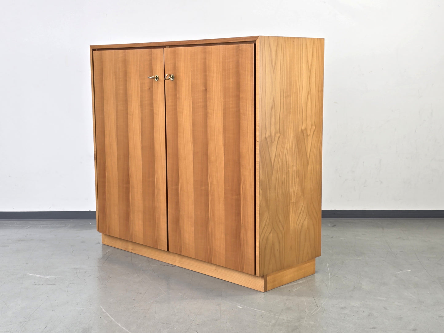 VINTAGE KOMMODE kleiderkommode schrank retro kirscholz 1960er mid century