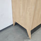 MID CENTURY KLEIDERSCHRANK beige schrank vintage 1960er weiß