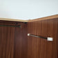 MID CENTURY KLEIDERSCHRANK beige schrank vintage 1960er weiß