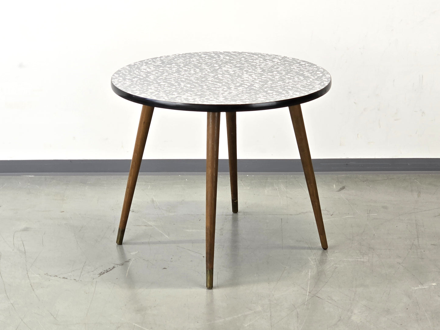 VINTAGE COFFEETABLE couchtisch wohnzimmer tisch rund retro 60s 1960er