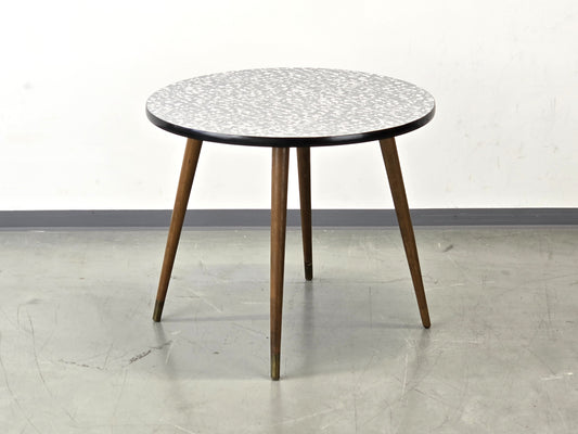 VINTAGE COFFEETABLE couchtisch wohnzimmer tisch rund retro 60s 1960er
