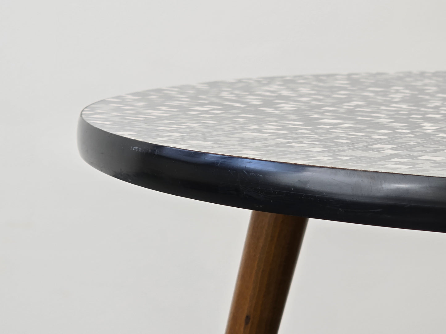 VINTAGE COFFEETABLE couchtisch wohnzimmer tisch rund retro 60s 1960er