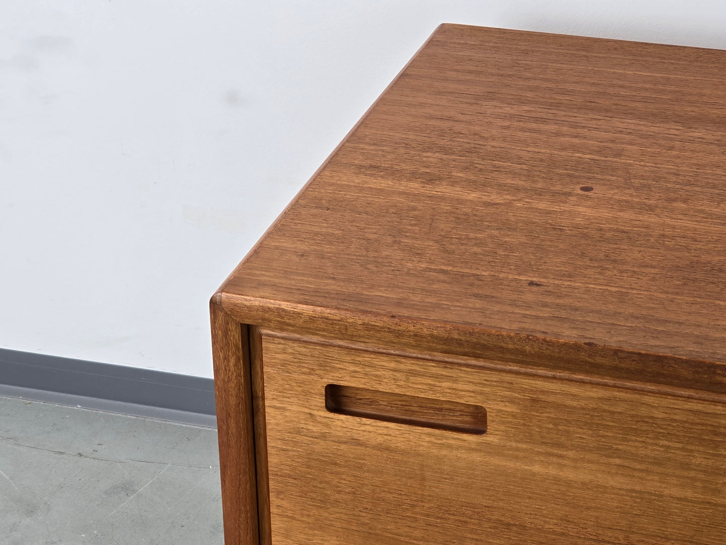 VINTAGE TEAK TV LOWBOARD kommode Sideboard holz board retro mid century