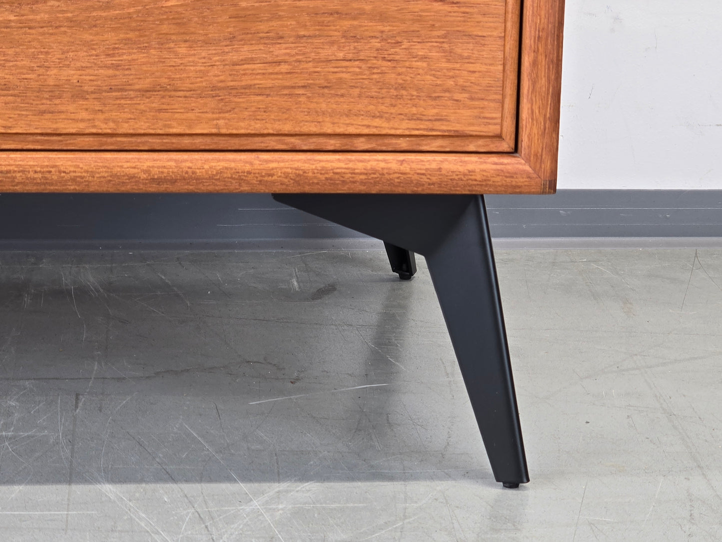 VINTAGE TEAK TV LOWBOARD kommode Sideboard holz board retro mid century