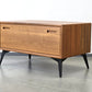 VINTAGE TEAK TV LOWBOARD kommode Sideboard holz board retro mid century