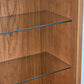 MID CENTURY TEAK VITRINE vintage sideboard kommode holz retro