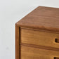 DANISH TEAK KOMMODE vintage schubladen nachttisch ablage flur retro mid century