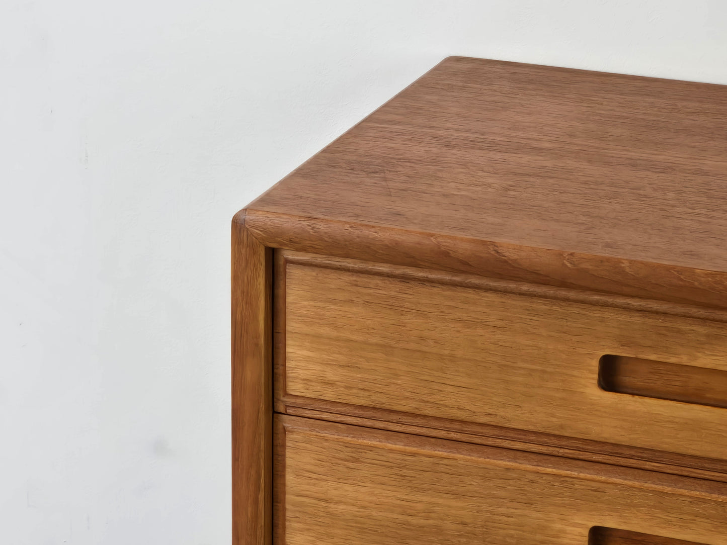 DANISH TEAK KOMMODE vintage schubladen nachttisch ablage flur retro mid century