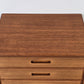 DANISH TEAK KOMMODE vintage schubladen nachttisch ablage flur retro mid century