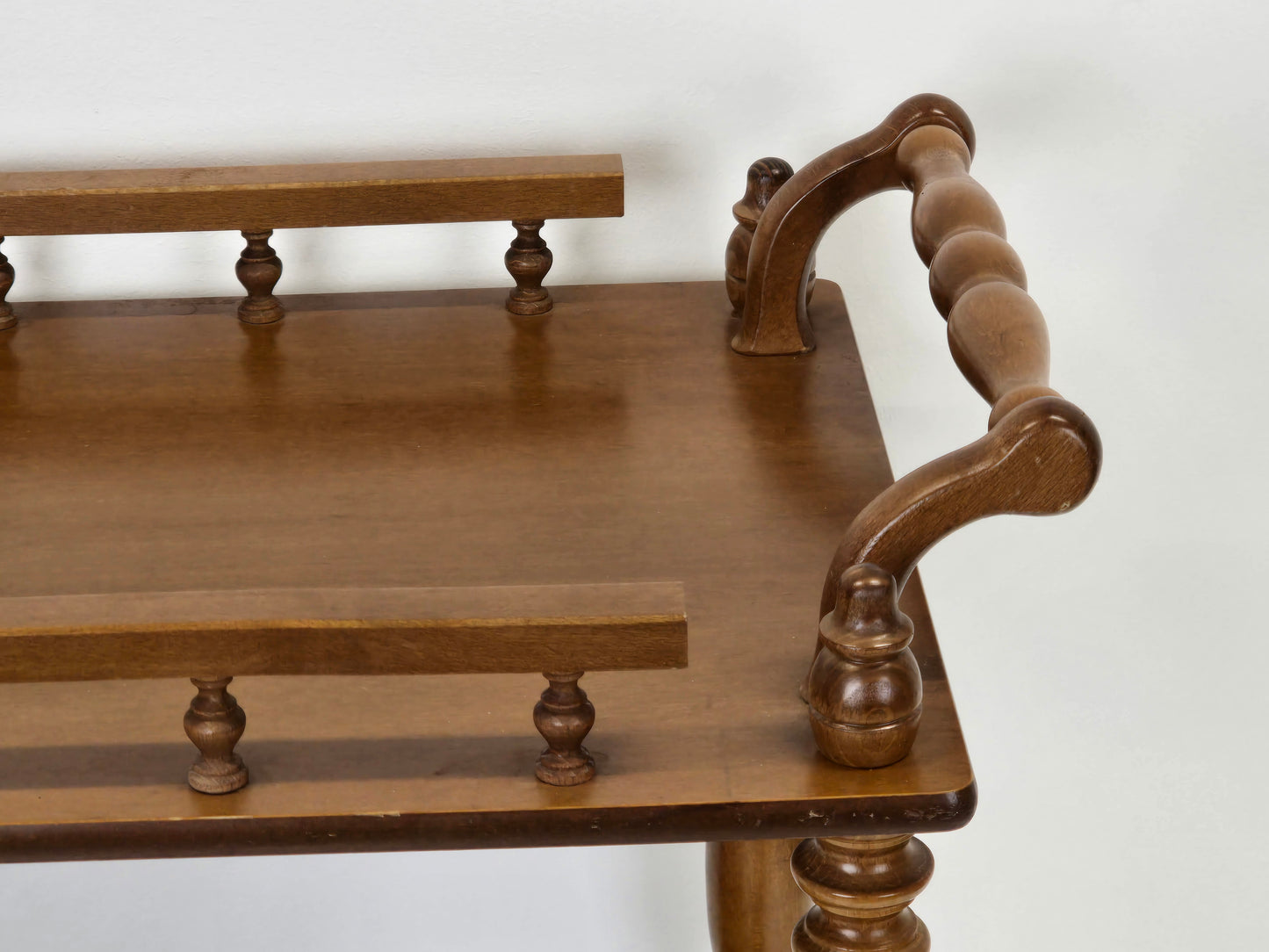 SERVIERWAGEN BARWAGEN Vintage Teewagen Holz Retro Rollwagen Regal antik