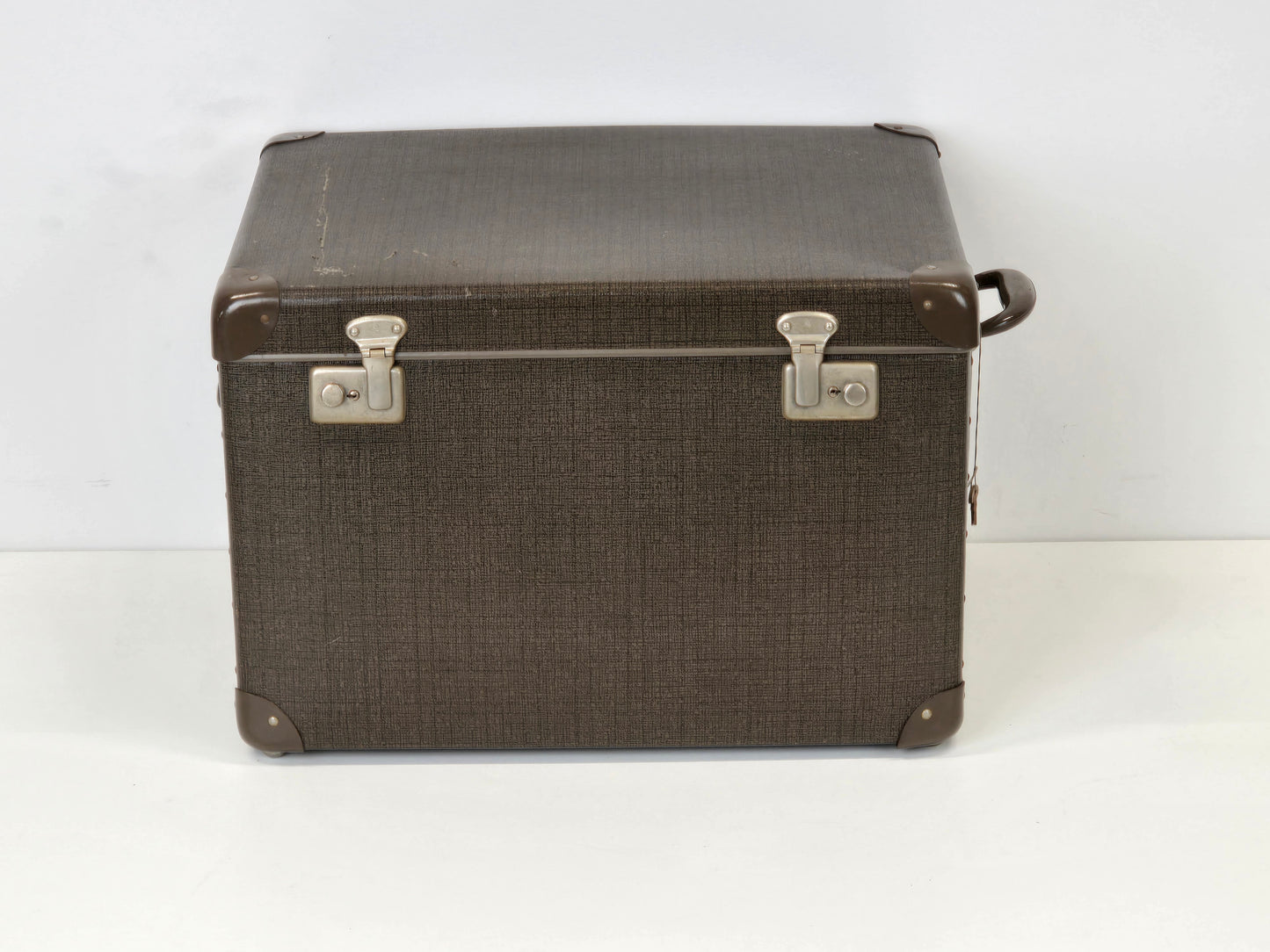 VINTAGE TRUHE Koffer Überseekoffer Couchtisch Beistelltisch Retro Stauraum