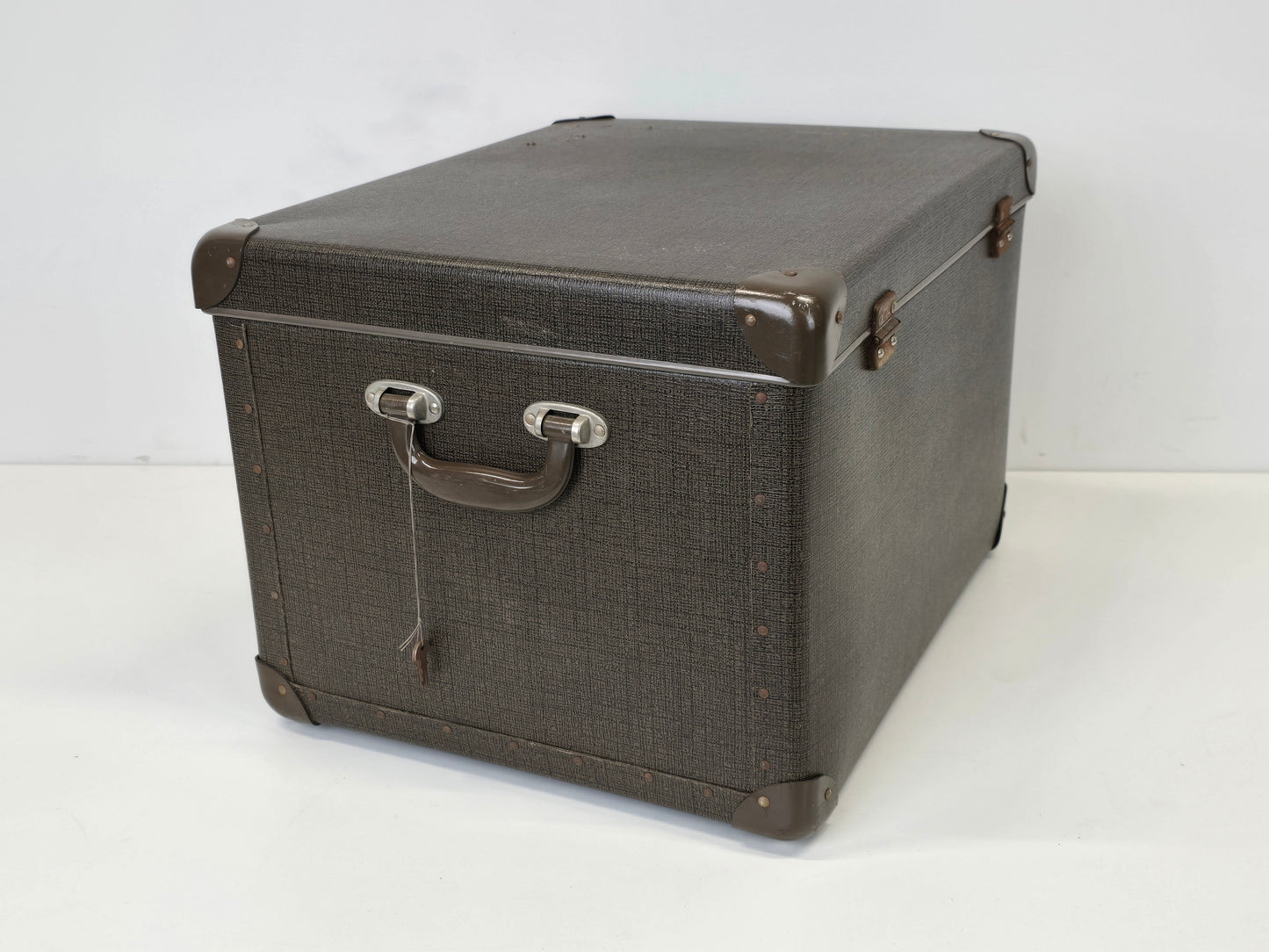 VINTAGE TRUHE Koffer Überseekoffer Couchtisch Beistelltisch Retro Stauraum