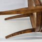 BIEDERMEIER ARMLEHNSTUHL Antik Stuhl Wiener Geflecht Holz Kirschbaum Vintage